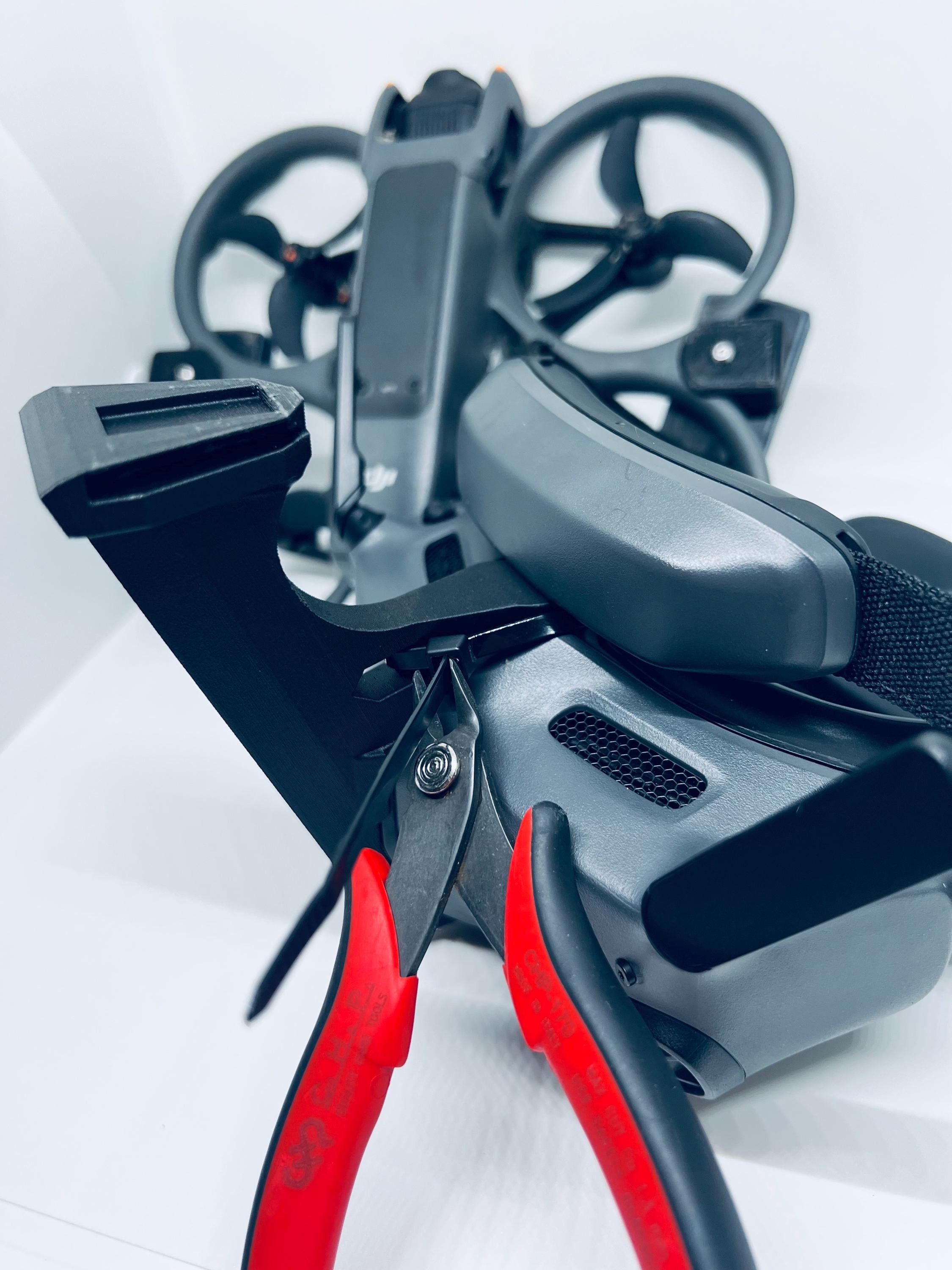 DJI Goggles 3 Adapter for Avata 2 - 3D Printed Carbon Fiber ABS