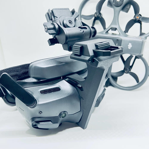 DJI Goggles 3 Adapter for Avata 2 - 3D Printed Carbon Fiber ABS