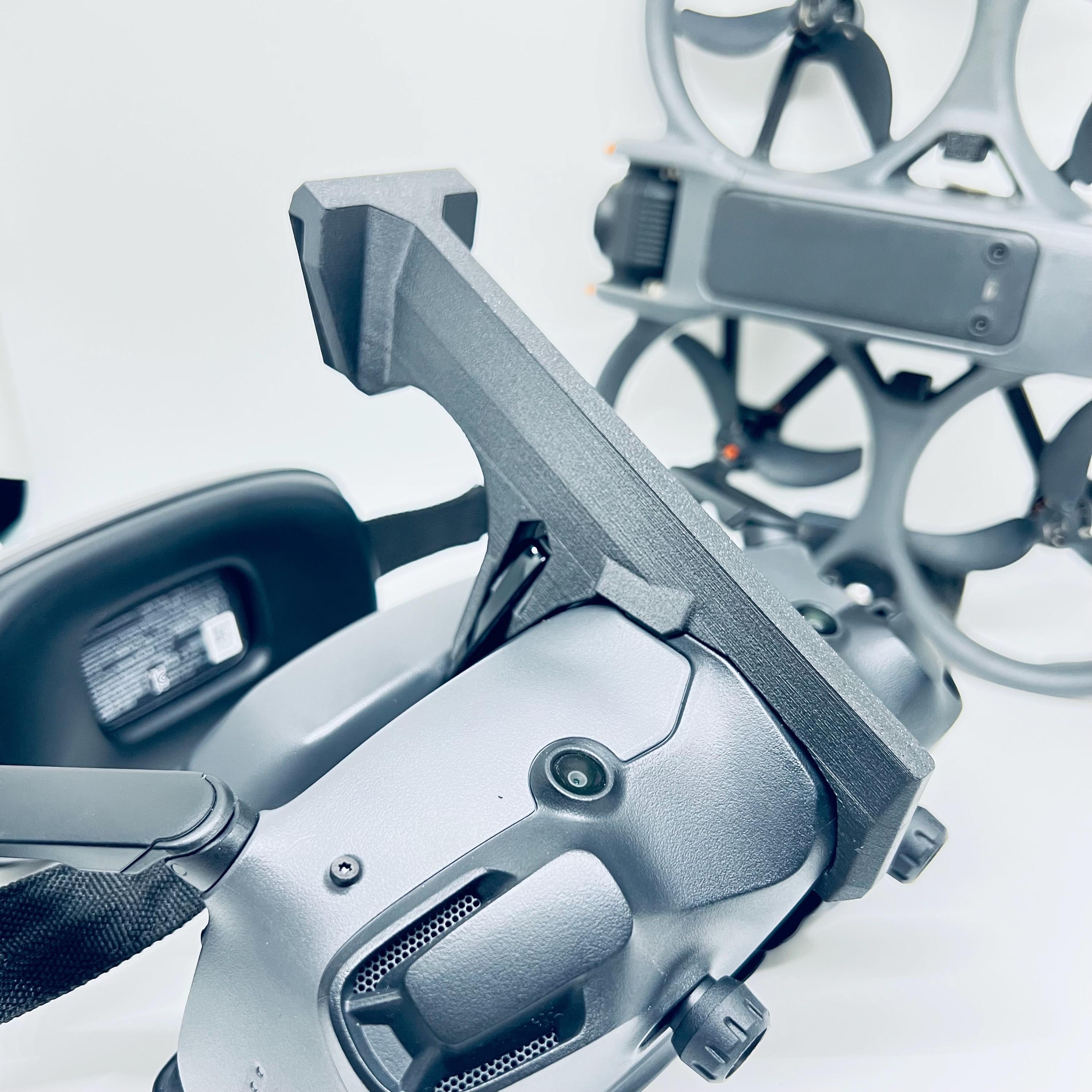 DJI Goggles 3 Adapter for Avata 2 - 3D Printed Carbon Fiber ABS