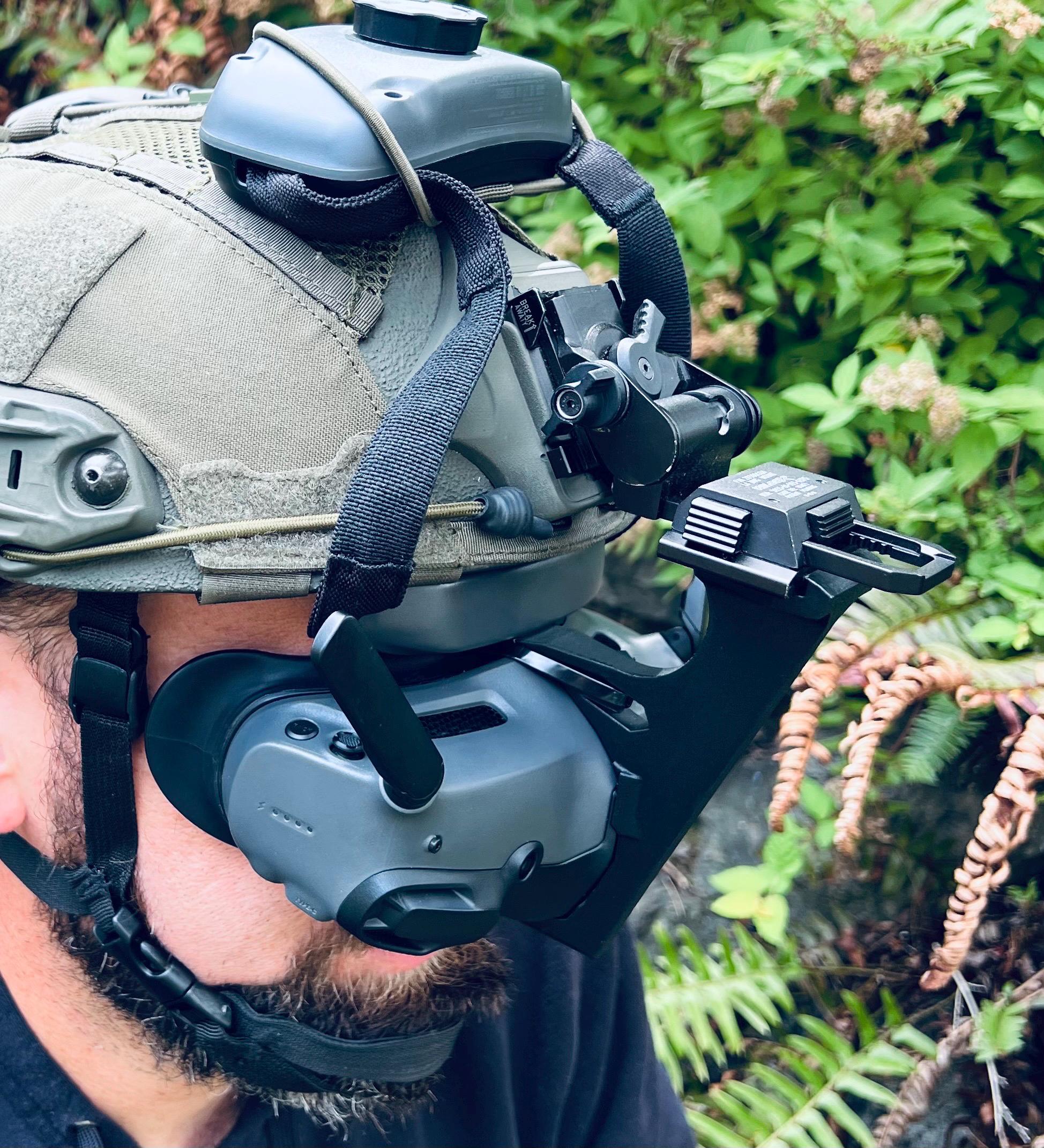 DJI Goggles 3 Adapter for Avata 2 - 3D Printed Carbon Fiber ABS