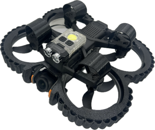 Avata 2 Full Cage Duct Guard Protection optional light kit