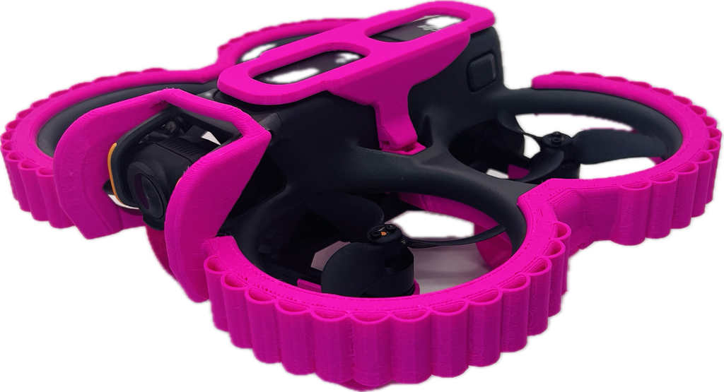 Avata 2 Full Cage Duct Guard Protection optional light kit