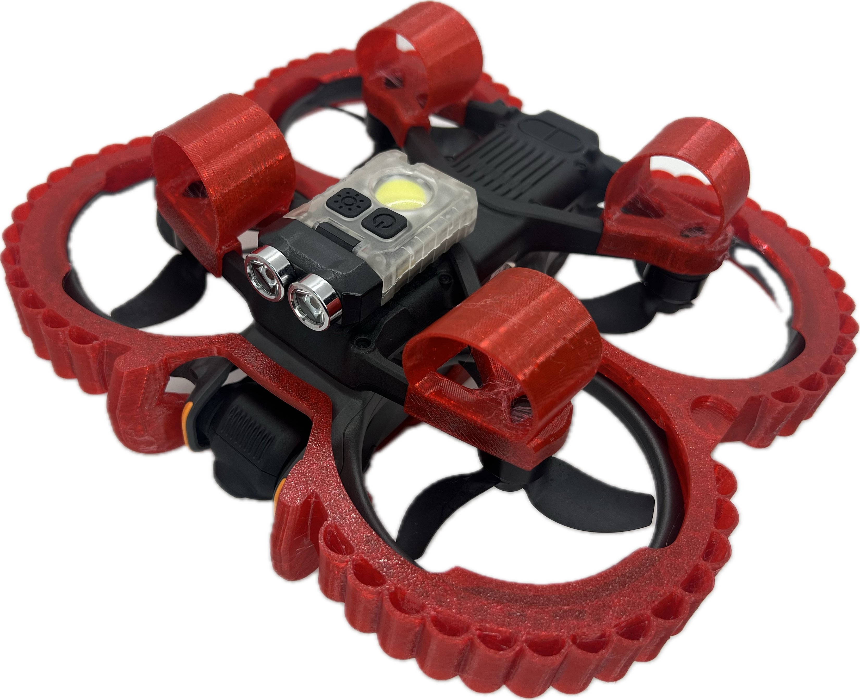 Avata 2 Full Cage Duct Guard Protection optional light kit