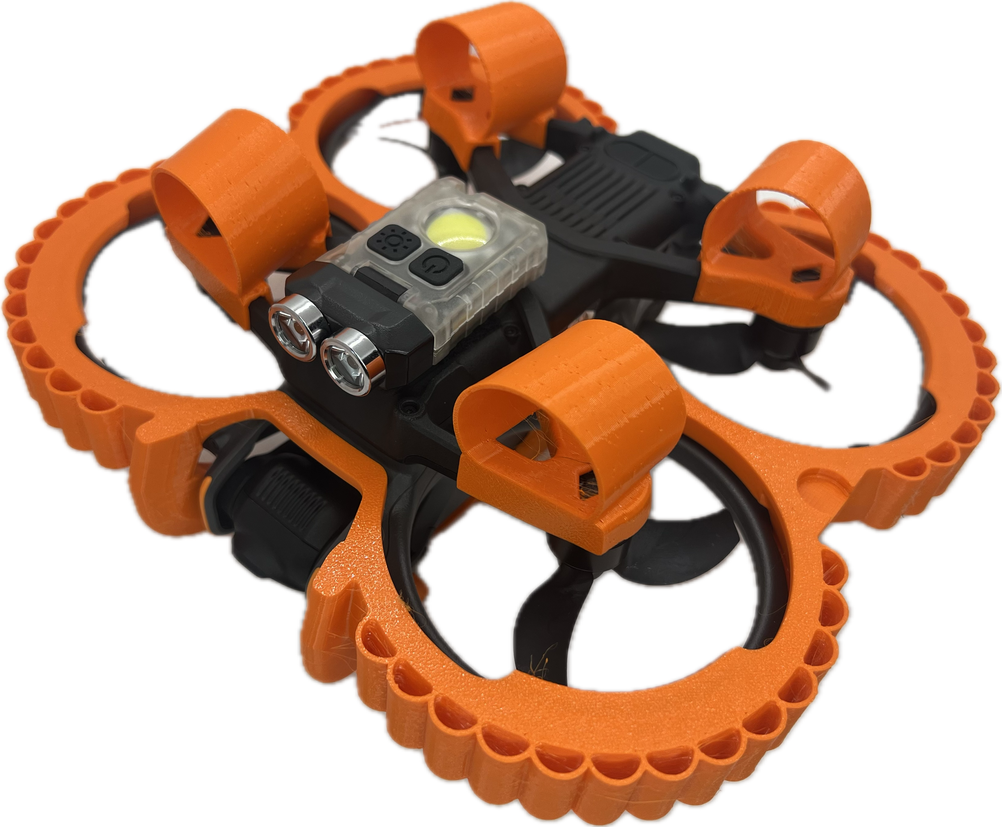 Avata 2 Full Cage Duct Guard Protection optional light kit