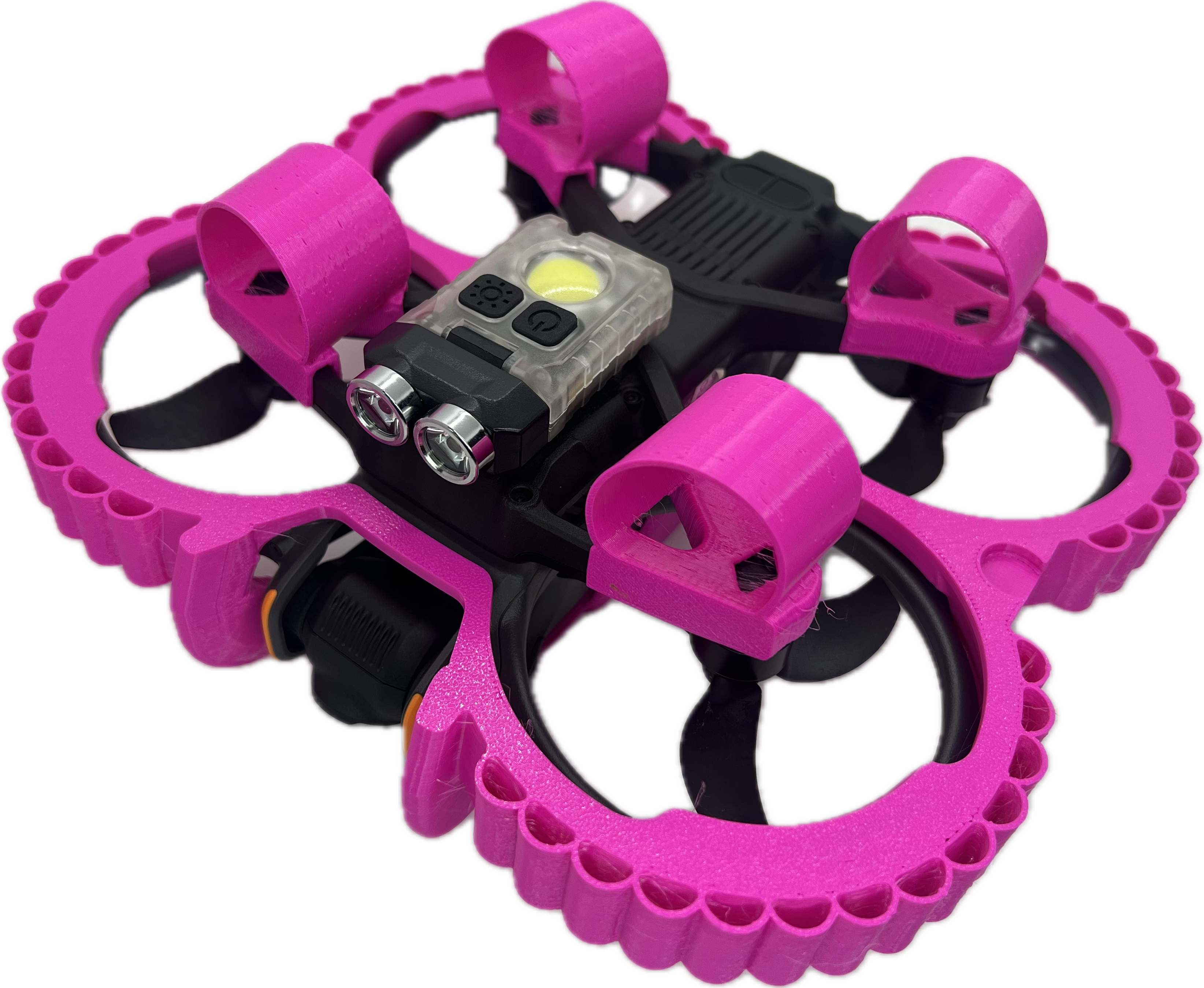 Avata 2 Full Cage Duct Guard Protection optional light kit