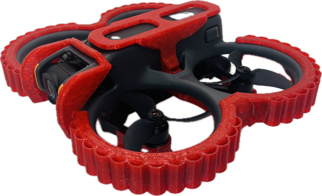 Avata 2 Full Cage Duct Guard Protection optional light kit