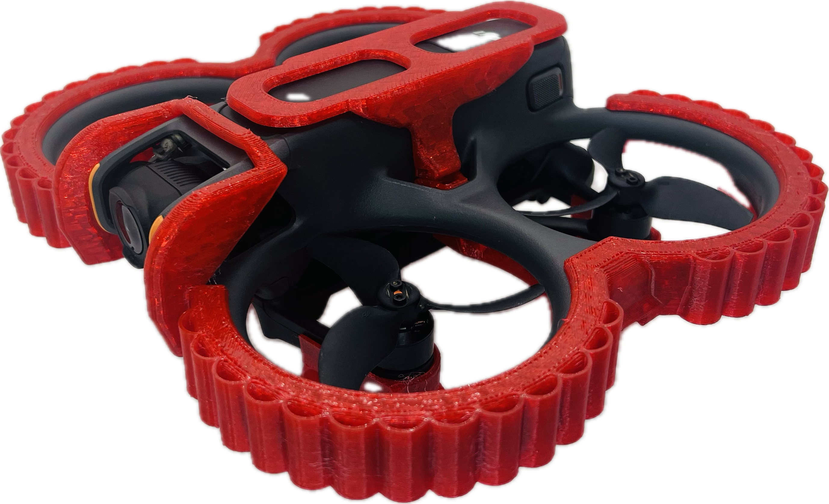 Avata 2 Full Cage Duct Guard Protection optional light kit