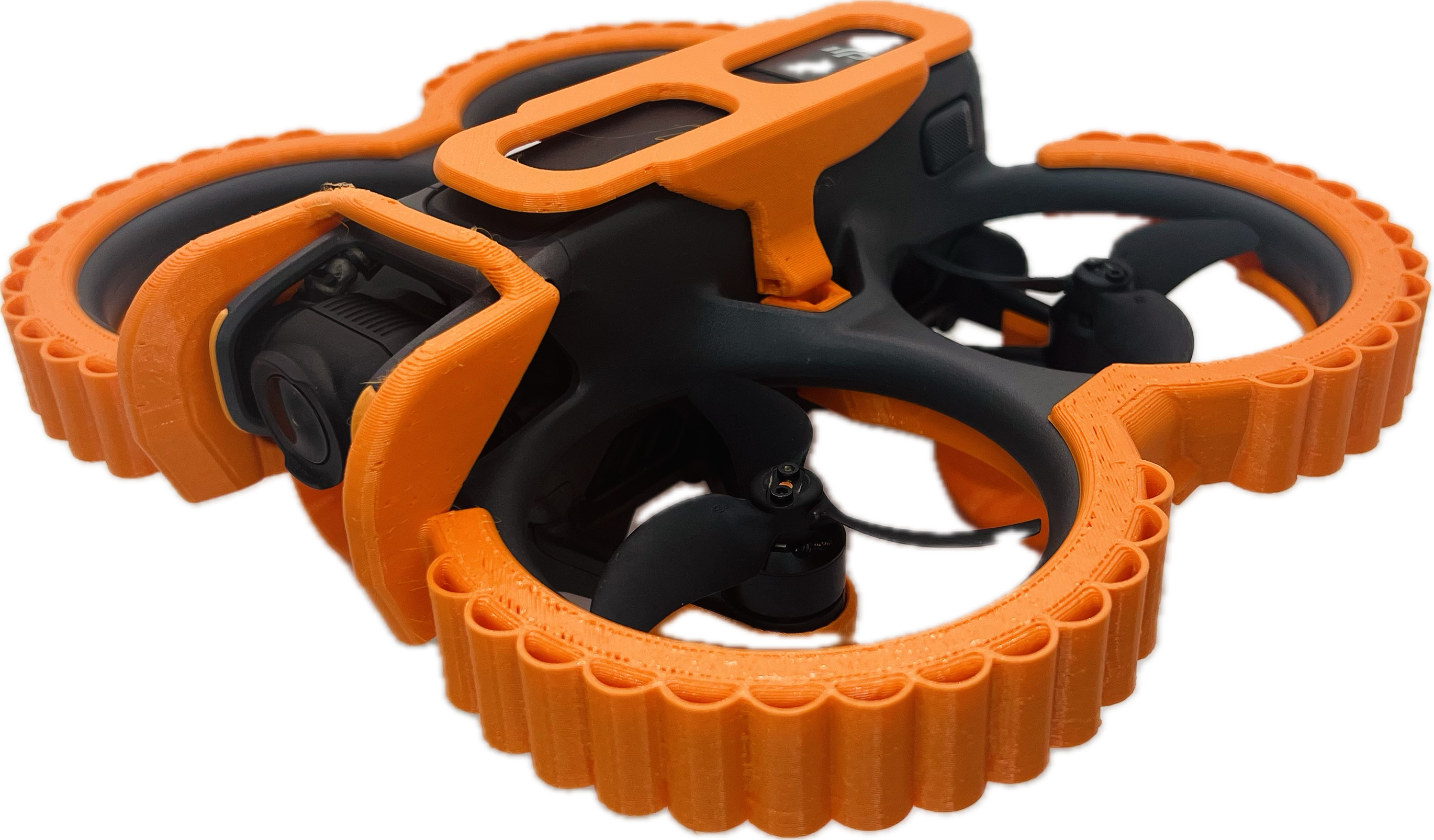 Avata 2 Full Cage Duct Guard Protection optional light kit