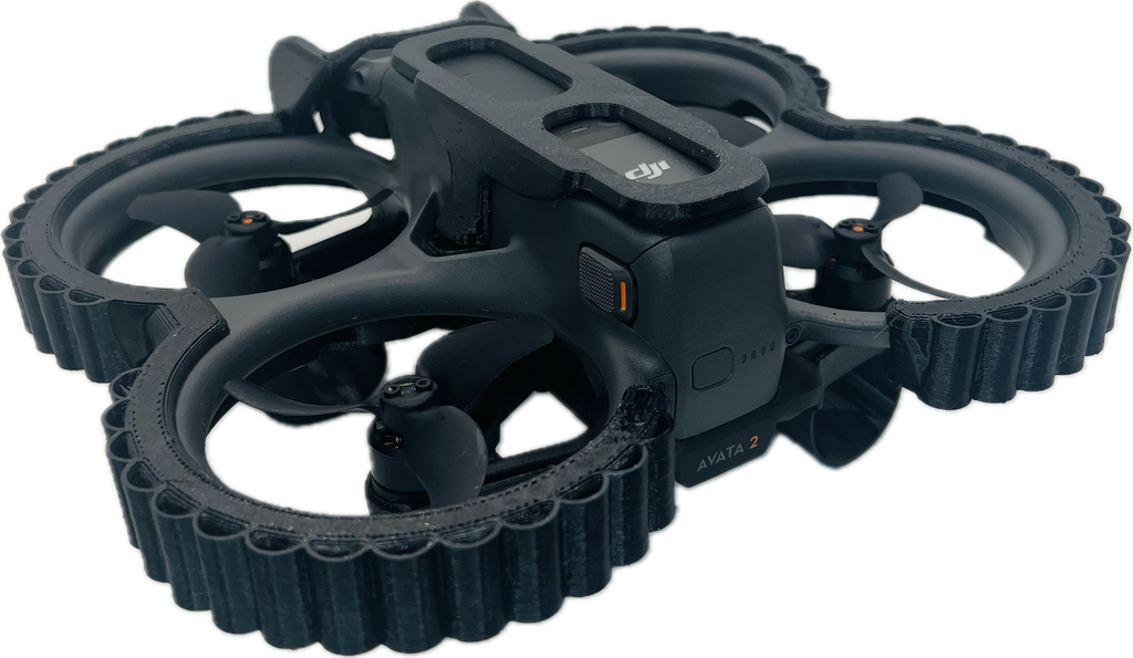 Avata 2 Full Cage Duct Guard Protection optional light kit