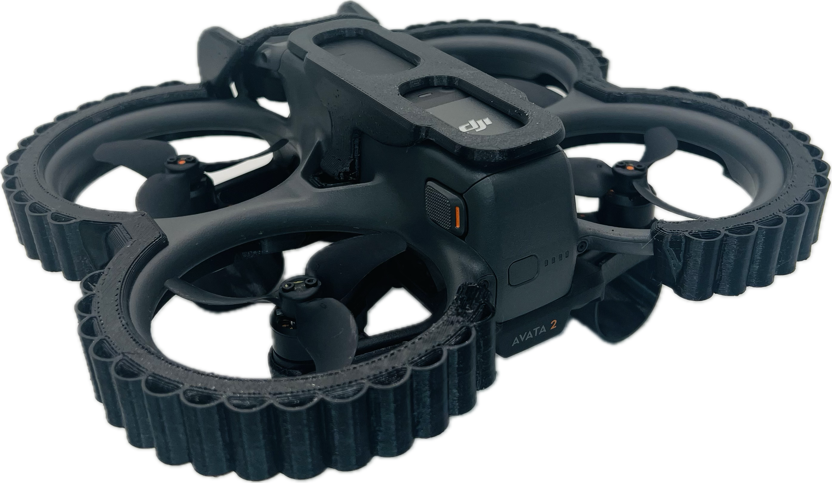 Avata 2 Full Cage Duct Guard Protection optional light kit